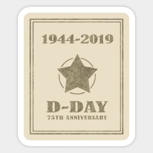 D-Day 75th Anniversary Sticker